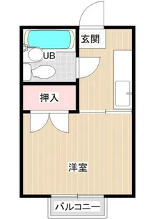 ユーカリハイツ B【1階】の間取り
