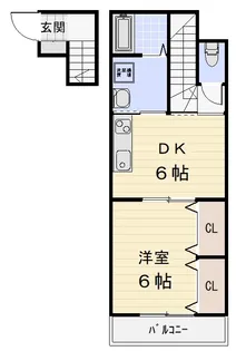 ベルフォーレ西丸之内【2階】の間取り