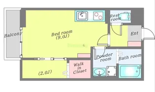 フォレストグレイス小田原S【1階】の間取り