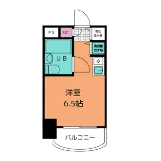 東京都港区六本木3【マンション】の間取り