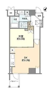 クオリア銀座【2階】の間取り