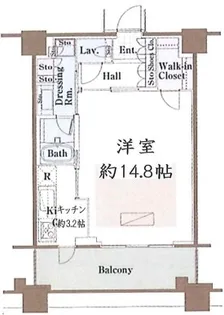 アウルタワー【44階】の間取り