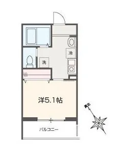 MELLAS新座II【1階】の間取り