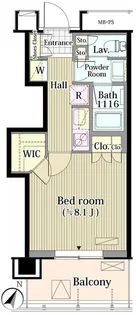 メルクマール京王笹塚レジデンス【12階】の間取り