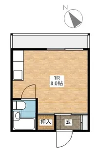 コーポホンダ【2階】の間取り