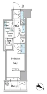 東京都港区赤坂2【マンション】の間取り