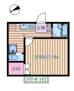 リジエール【1階】の間取り