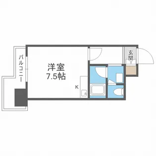 ノースビレッジ本江【10階】の間取り