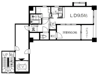 エスペランサ【2階】の間取り