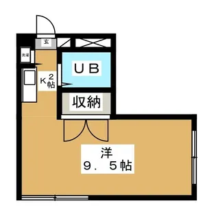 東京都世田谷区上馬4【マンション】の間取り