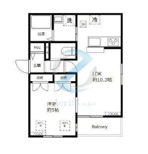 千葉県市川市塩焼1【マンション】の間取り