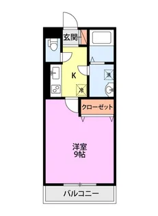 グランツ出来島【3階】の間取り