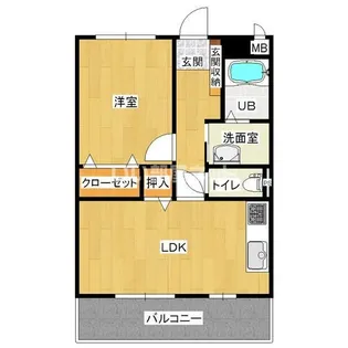 ミニョン【2階】の間取り