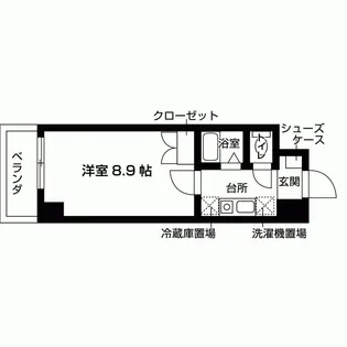 エル・セレーノ三田横山【3階】の間取り