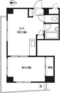 DRホームズ等々力【1階】の間取り