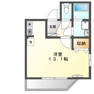 アメニティプレイス【2階】の間取り