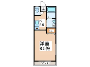 プライムII【1階】の間取り