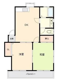 第2メゾン西川【2階】の間取り