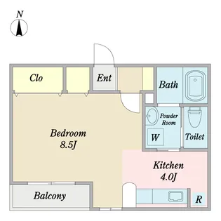 コスモス【2階】の間取り