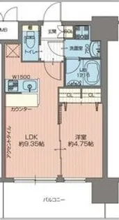 プレジオ布施ASIAN【14階】の間取り