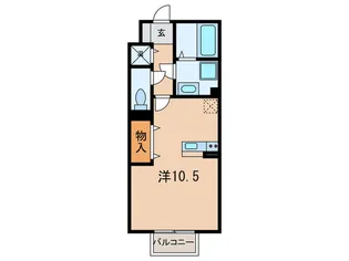 HITOMI DORMITORY【2階】の間取り