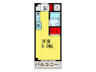 プルミエール枚方【2階】の間取り
