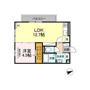 LUANA(ルアナ)【2階】の間取り