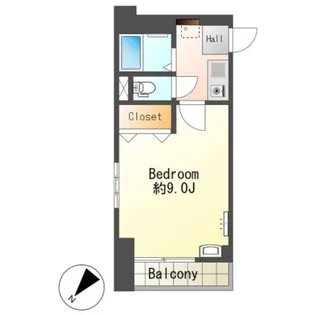 マトバ3・アメニティビル【6階】の間取り