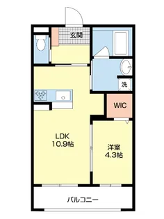 杏の花【5階】の間取り