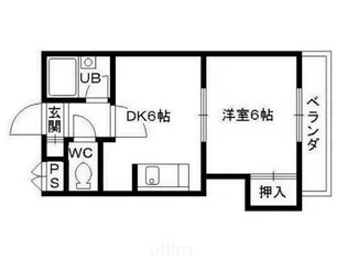 グリーンビレッジ【2階】の間取り