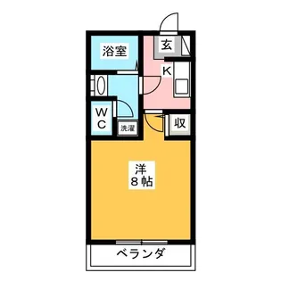 コーストヴィレッジI【2階】の間取り