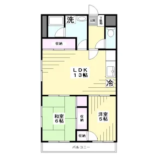 メゾン・ド・クロシェット【4階】の間取り