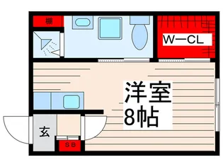 クレール5【1階】の間取り
