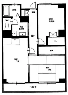サンコート中里台パートII【2階】の間取り
