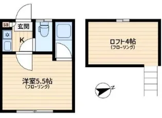 フォレスト赤羽【1階】の間取り