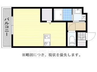 エンクレスト呉服町【3階】の間取り