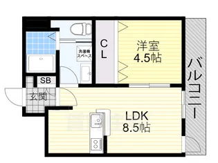 レオンズビル【7階】の間取り