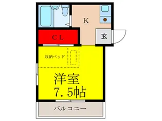HITイン【2階】の間取り