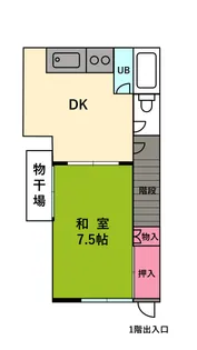 メゾンベル【2階】の間取り