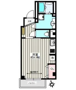 カサ・モンテ【2階】の間取り