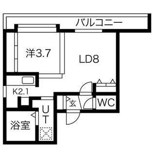 NsK BLD.(エヌエスケイビル)【3階】の間取り