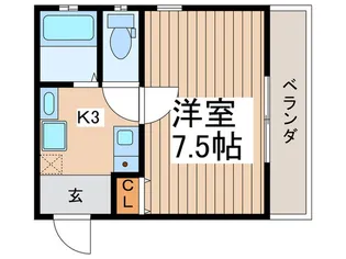 f‐cubeIII【2階】の間取り