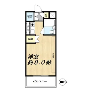 ジュネス市ヶ尾【4階】の間取り