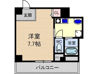 マインズ コム南茨木【6階】の間取り