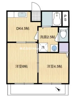 ヴィーナマンションA棟【1階】の間取り