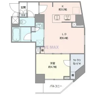 REALIZE浅草IV【9階】の間取り