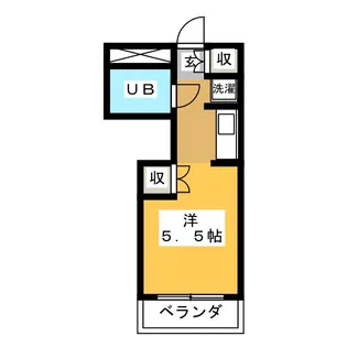 シャトレ武蔵野【3階】の間取り