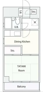 KyMax日ノ出町ビル【5階】の間取り