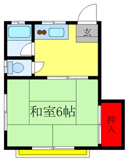 吉川荘【1階】の間取り
