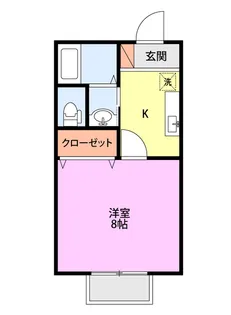 シティウイング【1階】の間取り